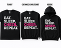 EAT SLEEP CHEER REPEAT