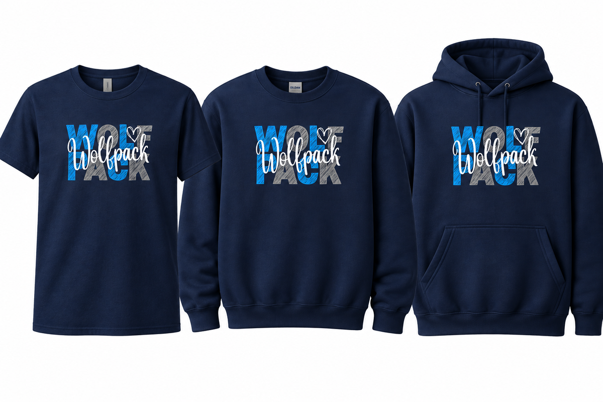 Wolfpack Spirit Wear | T-Shirt, Crewneck & Hoodie
